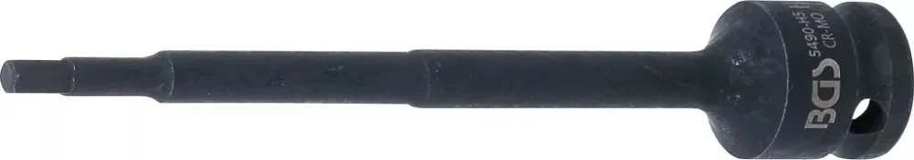 Akciós ár BGS technic Levegős dugókulcs | Hossz 150 mm | 12,5 mm (1/2") | Belső hatszögletű 5 mm (5490-H5)