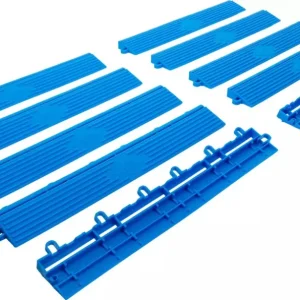 BGS technic Műanyag csempe szél elemkészlet | kattintás rendszer | 400 x 55 x 15 mm | 10 darabos (74547) Olcsó