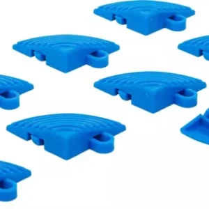Kihagyhatatlan ajánlat BGS technic Műanyag csempe sarki elemkészlet | kattintás rendszer | 57 x 57 x 18 mm | 10 darabos (74548)
