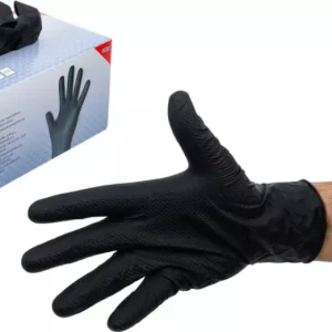 Vedd meg online BGS technic Egyszer használatos kesztyű doboz | nitril | extra tapadás | XL méret | 100 db (74671)