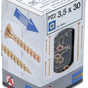 BGS DIY Univerzális csavarok | csillag PZ2 | 3,5 x 30 mm | 200 db (88041) Alacsony ár