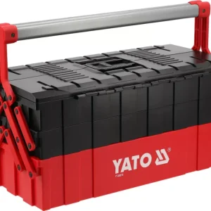 Népszerű YATO Szerszámosláda 5 fiókos , ütésálló ABS műanyag (YT-08978)