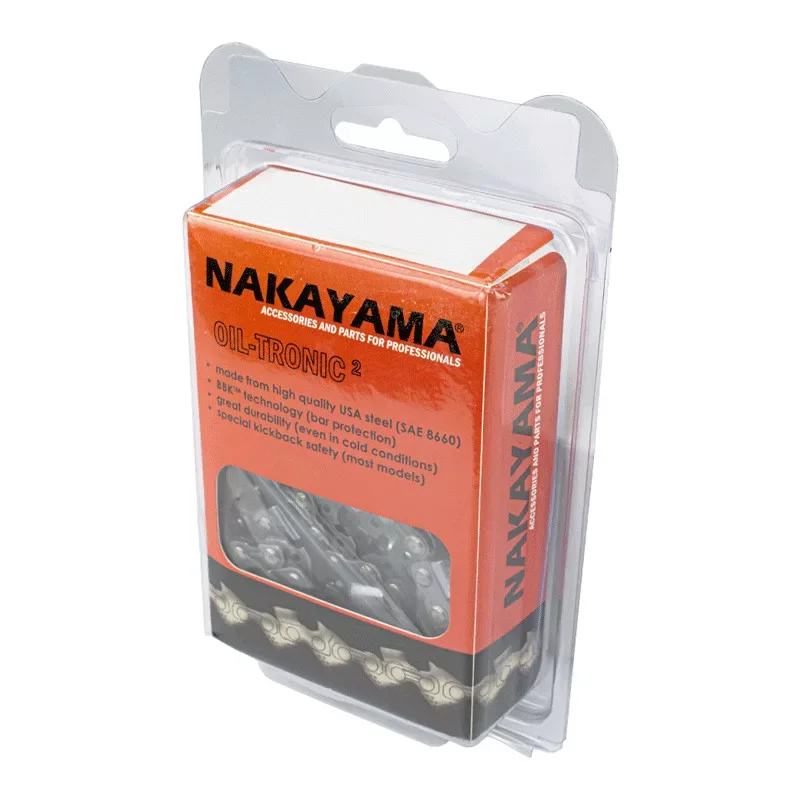 Nézd meg most NAKAYAMA PRO Láncfűrész lánc készlet: 1/4" lánc (60 szem) + lánckerék dob (PC3521)