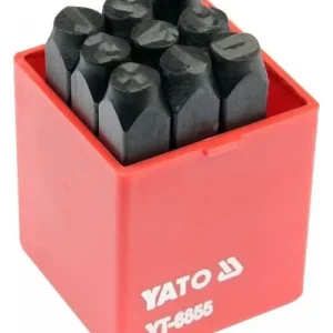 Yato számbeütő készlet 8 mm 9 részes Akció
