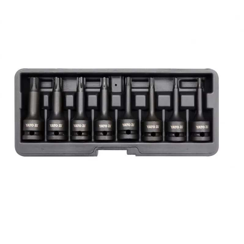 Yato gépi hosszú bit dugókulcs készlet 8 részes Ribe 1/2" RM5-RM13 CrMo Kihagyhatatlan ajánlat