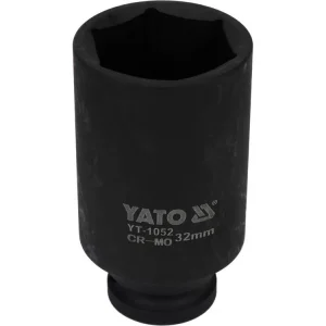 Yato gépi hosszú dugókulcs 1/2" 32 mm CrMo Gyors kiszállítás
