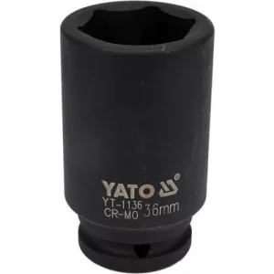 Yato gépi hosszú dugókulcs 3/4" 36 mm CrMo Legkelendőbb