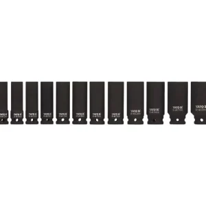 Yato gépi hosszú dugókulcs készlet 15 részes 1/2" 10-32 mm CrMo Ajánlat