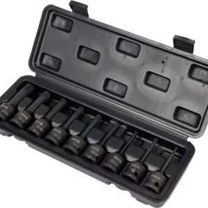 Yato gépi hosszú bit dugókulcs készlet 9 részes Spline 1/2" M4-M16 CrMo Vedd meg online