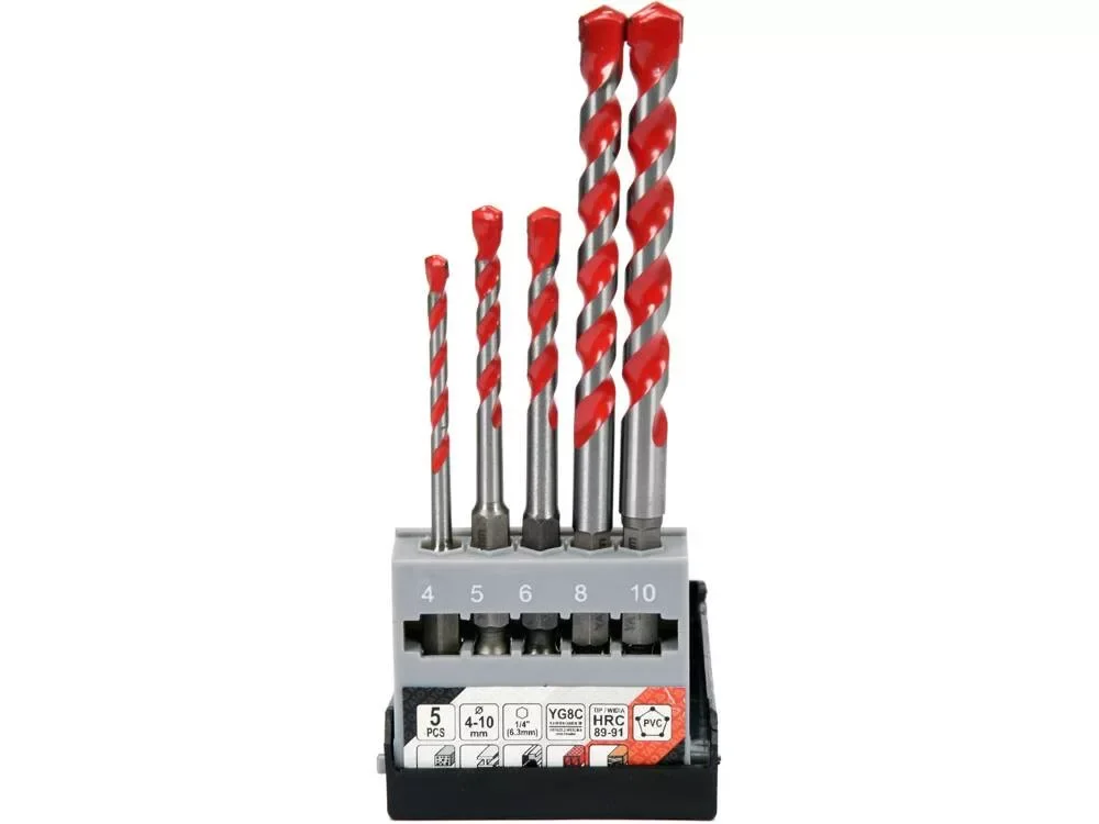 Yato betonfúró készlet 5 részes 4-10 mm bit befogás Olcsóbb