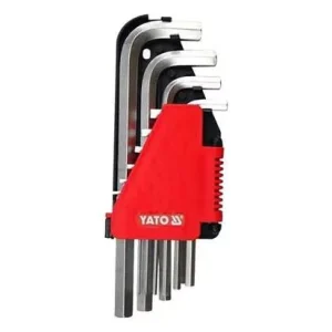 Yato imbuszkulcs készlet 10 részes 2,0-12 mm CrV Expressz kézbesítés