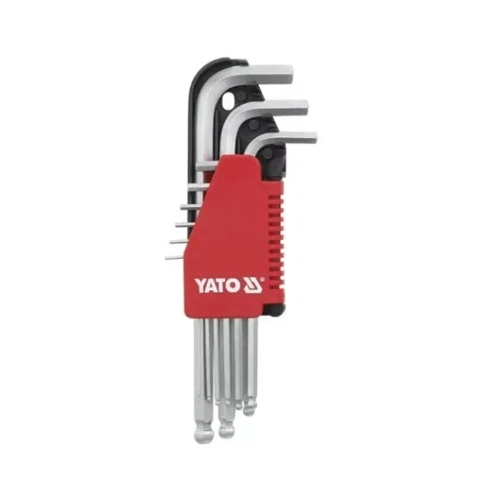 Yato imbuszkulcs készlet 9 részes 1,5-10 mm CrV Olcsó