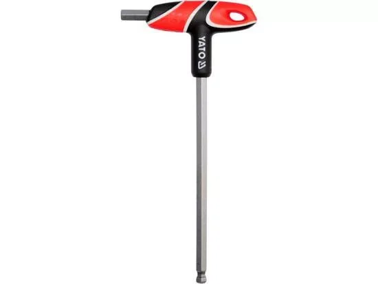 Yato gömbfejű imbusz T-kulcs 10 mm / 22 x 200 mm S2 Szuper akció