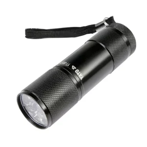 Kedvezményes ár Yato elemes LED zseblámpa 30 lumen alumínium fekete 3 x AAA
