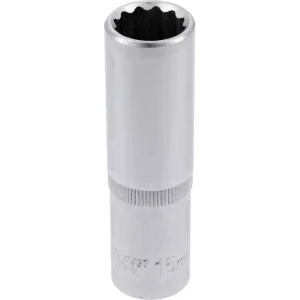 Yato hosszú dugókulcs 12 szögletű 1/2" 15 mm CrV Gyors szállítás