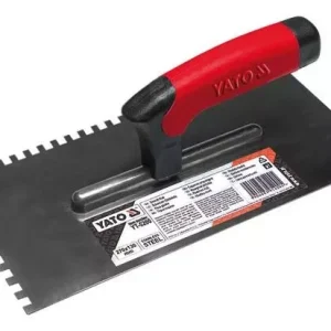 Yato glettvas 130 x 275 mm inox fogazott 8 x 8 mm Újdonság