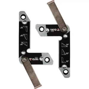Végkiárusítás Yato hegesztőmágnes 30-60-90° 32 kg 2db