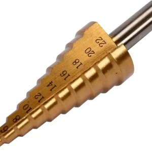 Yato lépcsős fúró 4-22 mm HSS Titán-nitrid Akció