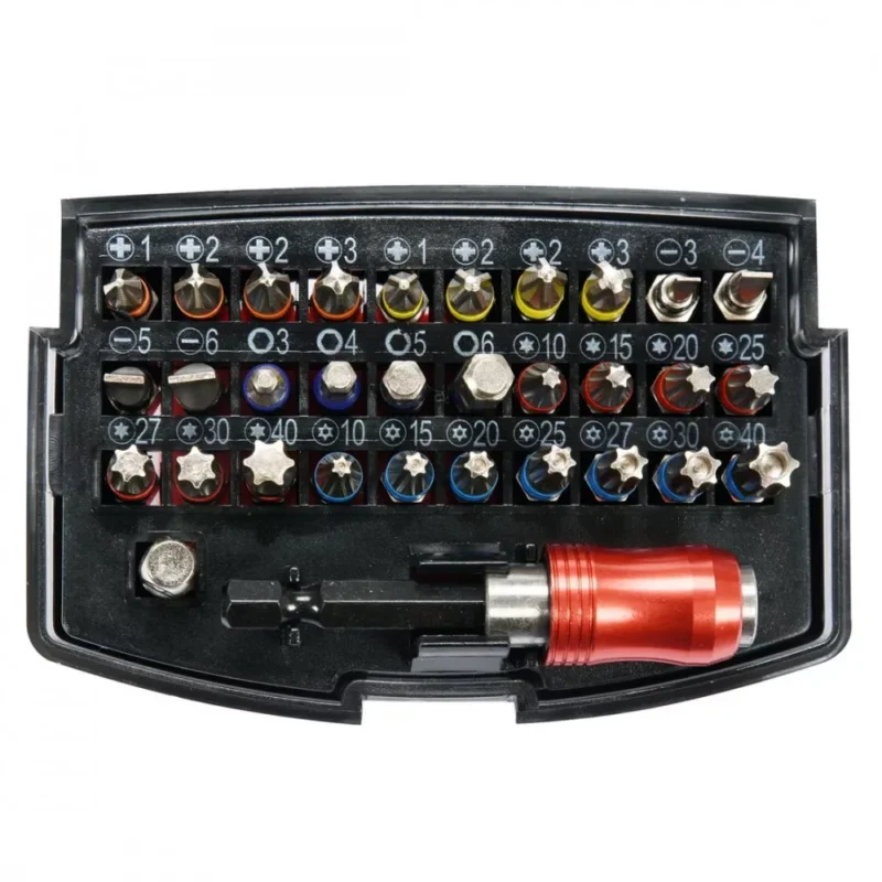 Yato 32 részes bithegy készlet (PZ, PH, TORX, HEX, FLAT) Legkelendőbb