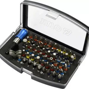 Yato bithegy 59 részes készlet (PZ, PH, TORX, HEX, Flat, Lapos, S, C, TW, TS) Gyors kiszállítás