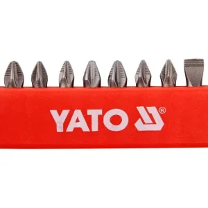 Yato bithegy készlet 10 részes 25 mm(PH1 - PH2 - PZ1 - PZ2 - Lapos ) Outlet