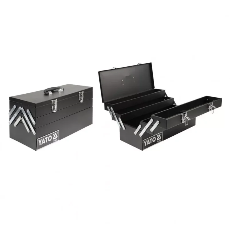 Expressz kézbesítés Yato szerszámosláda fém 460 x 200 x 225 mm
