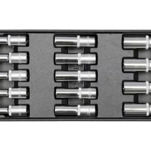 Yato hosszú dugókulcs készlet 14 részes 1/2" 8-21 mm (fiókbetét) Legkelendőbb