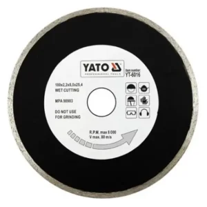 Yato gyémánt vágókorong 200 x 2,2 x 5,3 x 25,4 mm folytonos Outlet