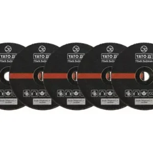 Yato vágókorong fémre 75 x 9,5 x 2,0 mm YT-0993-hoz (5 db/cs) Korlátozott ajánlat