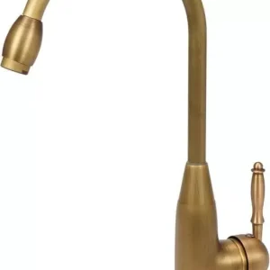 Rendeld meg most Fala mosogató csaptelep Retro Bronze 1