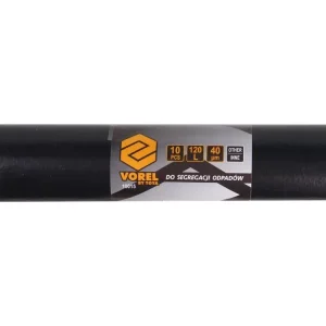 Vorel szemeteszsák 120 L 40 µm 10 db kommunális Outlet