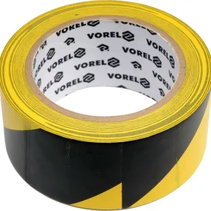 Vorel jelzőszalag öntapadós sárga/fekete 48 mm x 33 m Legjobb ár