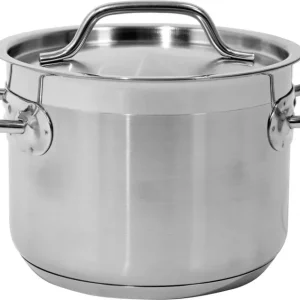Szezonális akció Yato Gastro fazék fedővel 16x12cm 2,4l inox