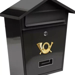 Vorel postaláda fekete 380x320x105 mm Kiárusítás