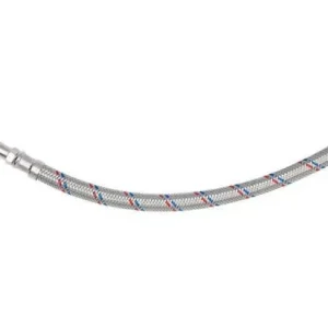 Fala flexibilis bekötőcső 1/2 col x M 10 (belső-külső) 30 cm Expressz kézbesítés