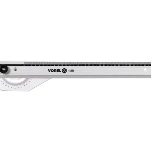 Vorel vonalzó szögmérővel 400 mm Gyors szállítás