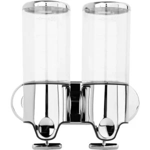 Gyors szállítás Fala falra szerelhető szappanadagoló 2X500ml