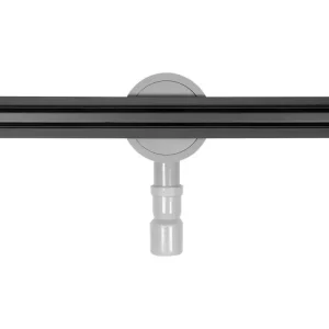 Fala zuhanylefolyó - vékony, 60 CM, fekete Akciós ár
