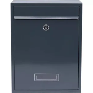 Vorel postaláda matt fekete 360x260x80 mm Vedd meg online
