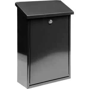 Vorel postaláda fekete 400x250x100 mm Prémium