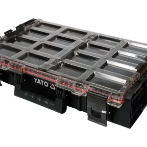 Yato rendszerező doboz XL-es méret 585 x 387 x 131 mm Biztonságos vásárlás