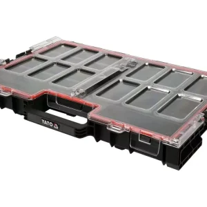 Yato rendszerező doboz L-es méret 531 x 379 x 77 mm Népszerű