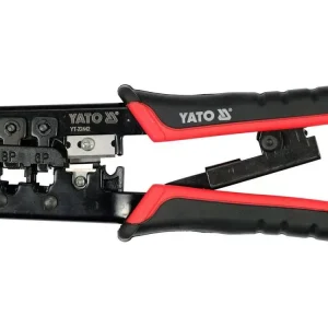 Ajánlat Yato krimpelő fogó 190 mm UTP hálózati/RJ45 és telefon/RJ11 csatlakozókhoz