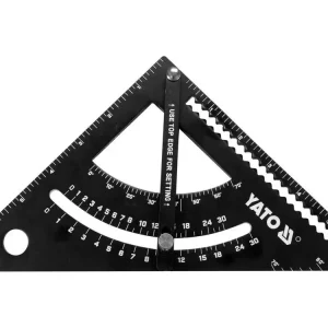 Bestseller Yato derékszög vonalzó collban 270 x 170 mm alumínium