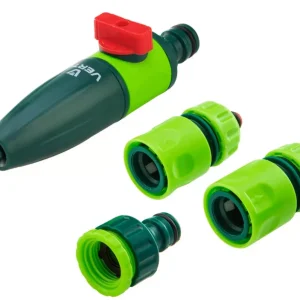 Biztonságos fizetés Verto locsolófej csatlakozókkal 1/2", 4 részes
