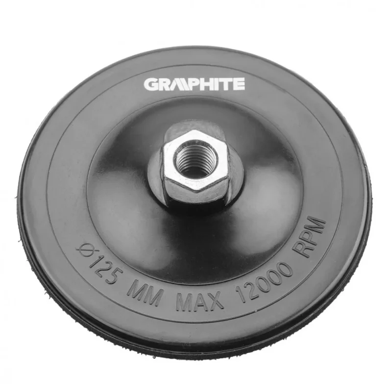 Ajánlat Graphite csiszolótányér tépőzáras 125 mm M14