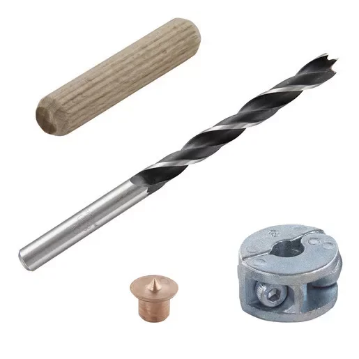 Ajánlat Wolfcraft 8mm fatipli készlet jelölővel, fúróval, mélységállítóval