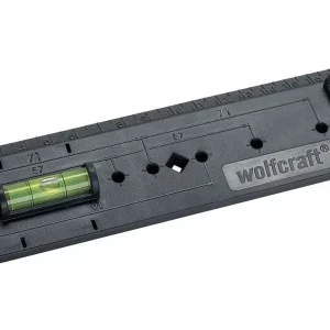 Biztonságos vásárlás Wolfcraft gipszkartondoboz sablon vízszintezővel