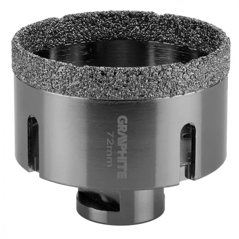 Árcsökkenés Graphite körkivágó, gyémántos 72 mm x M14