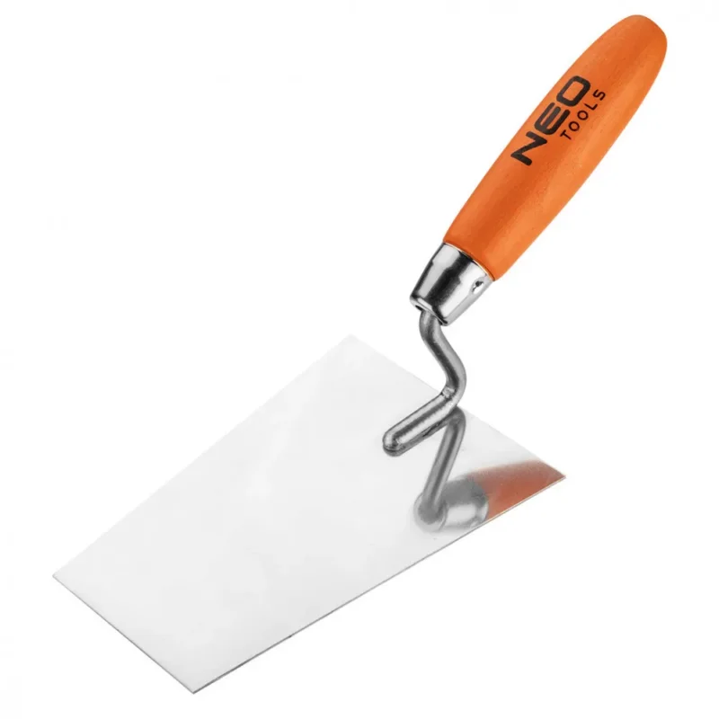 Akciós ár Neo kőműves kanál szögletes 160 mm, fa markolat